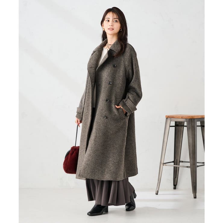 【2WAY】テーラードロングコート | a.v.v【WOMEN】 | 詳細画像11