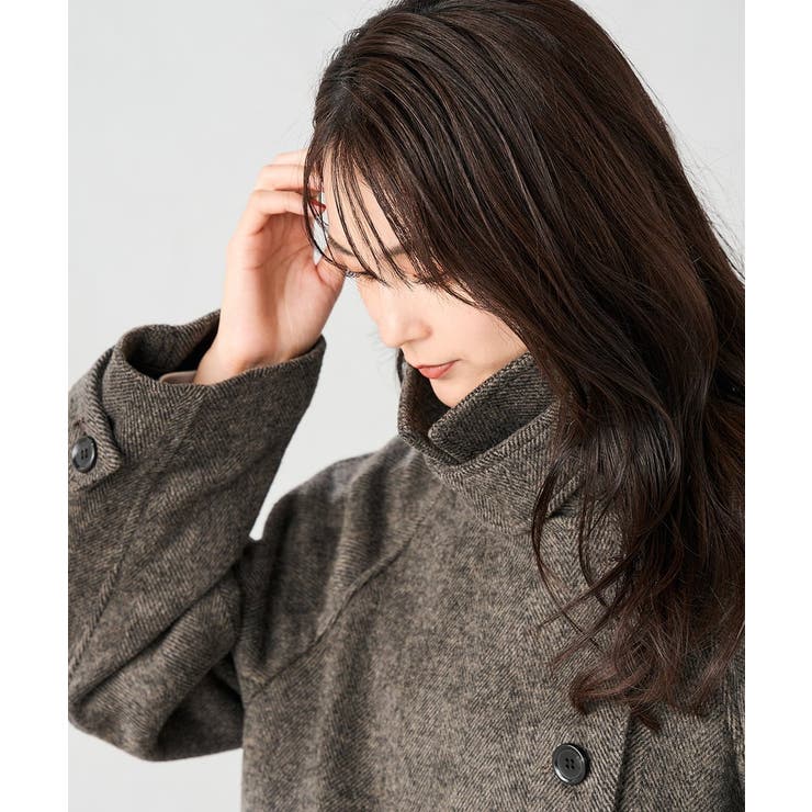 【2WAY】テーラードロングコート | a.v.v【WOMEN】 | 詳細画像21