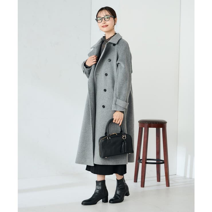 【2WAY】テーラードロングコート | a.v.v【WOMEN】 | 詳細画像25