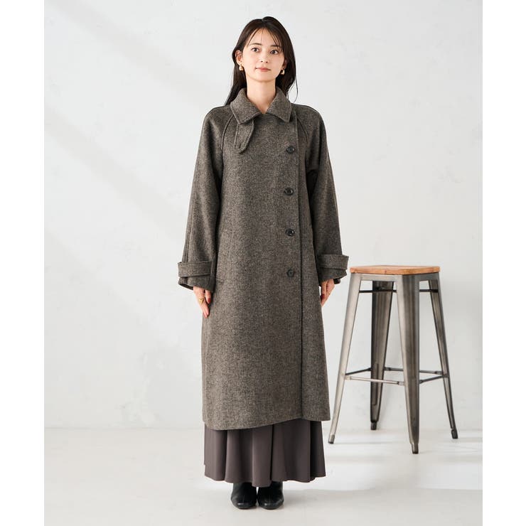 【2WAY】テーラードロングコート | a.v.v【WOMEN】 | 詳細画像29