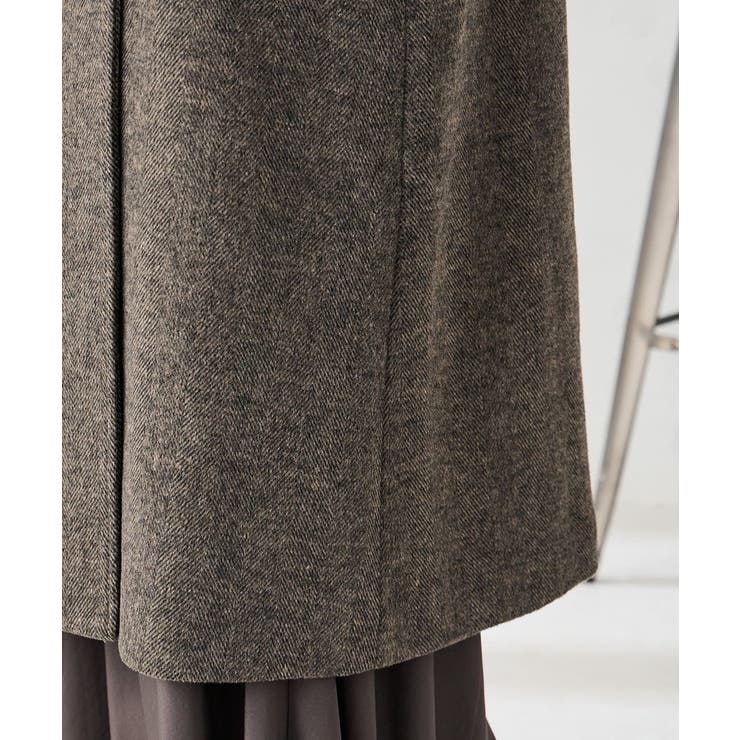 【2WAY】テーラードロングコート | a.v.v【WOMEN】 | 詳細画像3