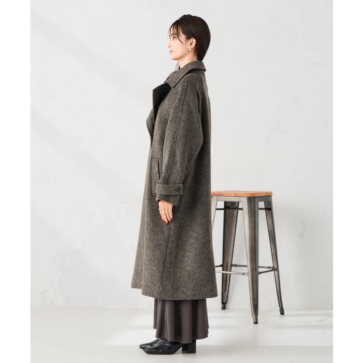 【2WAY】テーラードロングコート | a.v.v【WOMEN】 | 詳細画像30