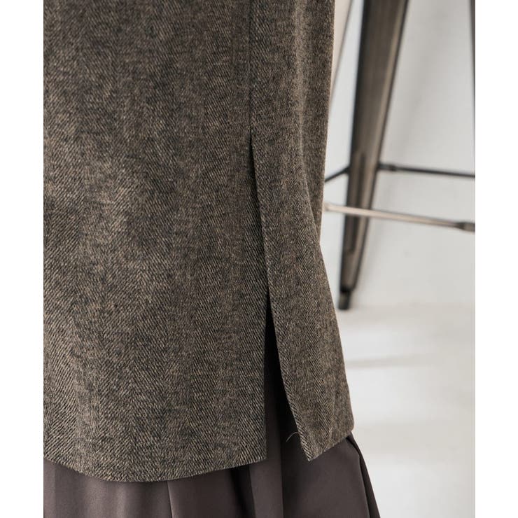 【2WAY】テーラードロングコート | a.v.v【WOMEN】 | 詳細画像4