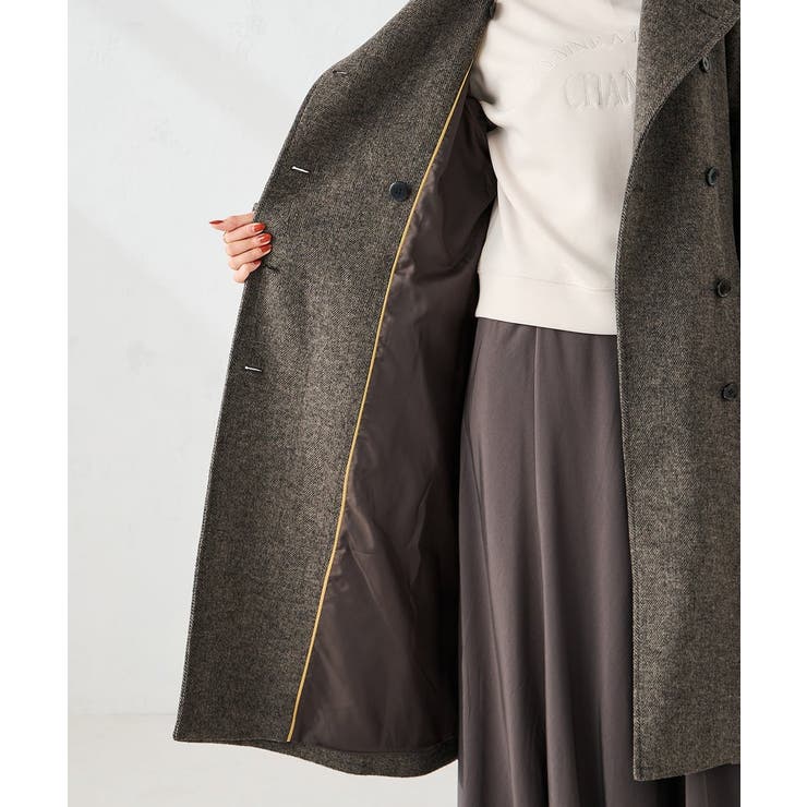 【2WAY】テーラードロングコート | a.v.v【WOMEN】 | 詳細画像5