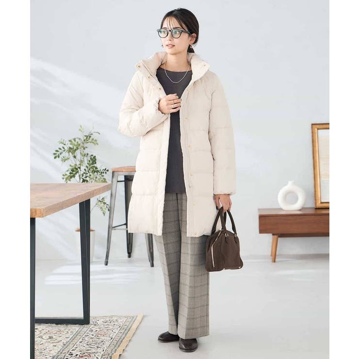 フーデッドロングダウンコート | a.v.v【WOMEN】 | 詳細画像18 