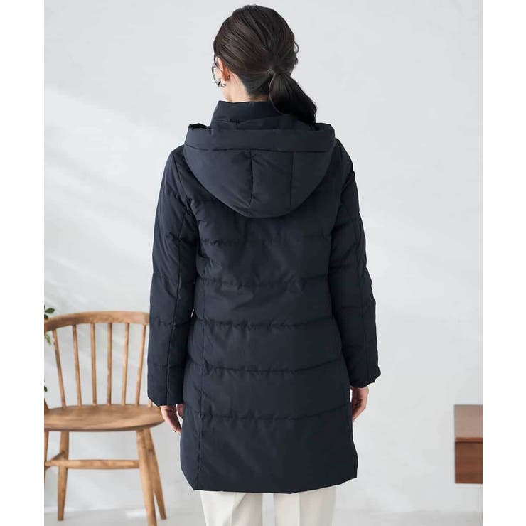 フーデッドロングダウンコート | a.v.v【WOMEN】 | 詳細画像38 