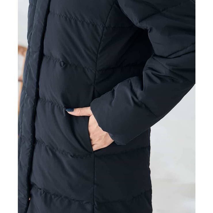 フーデッドロングダウンコート | a.v.v【WOMEN】 | 詳細画像43 