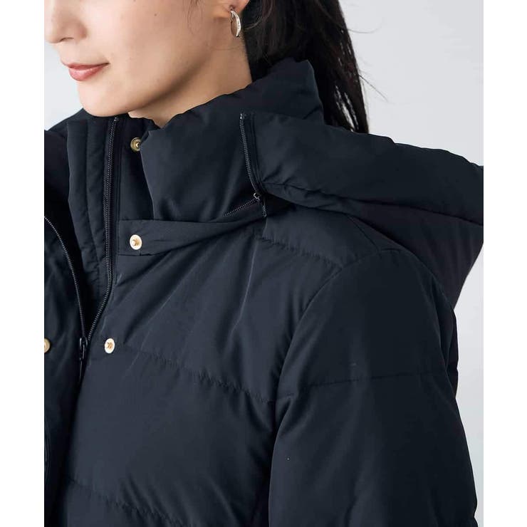 フーデッドロングダウンコート | a.v.v【WOMEN】 | 詳細画像46 