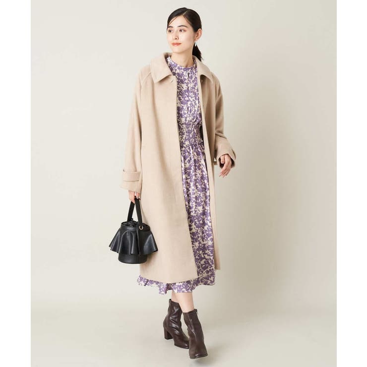 ステンカラーロングコート | a.v.v【WOMEN】 | 詳細画像25 