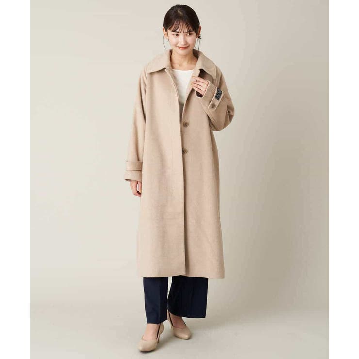 ステンカラーロングコート | a.v.v【WOMEN】 | 詳細画像28 