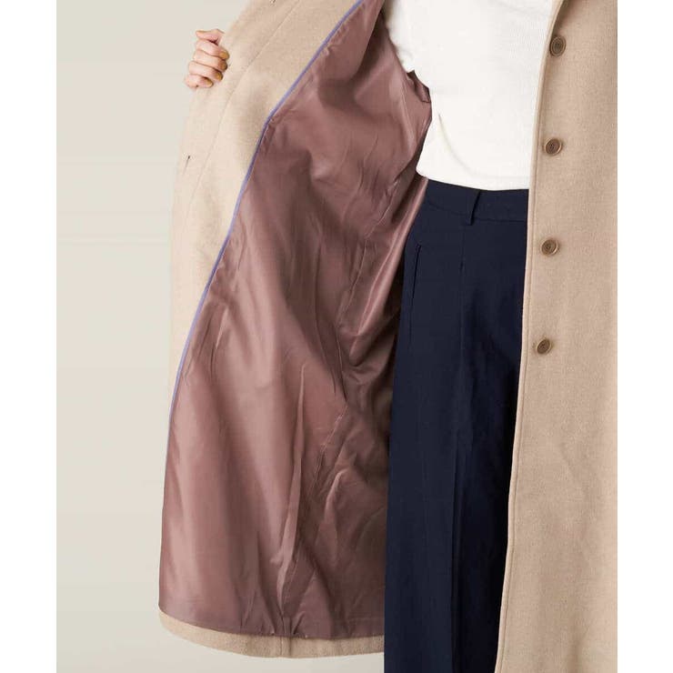 ステンカラーロングコート | a.v.v【WOMEN】 | 詳細画像43 