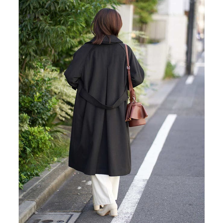 ステンカラーロングコート | a.v.v【WOMEN】 | 詳細画像5 
