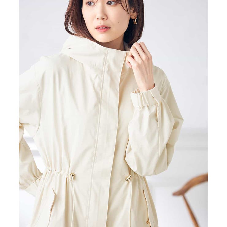 ドロストフーディーロングコート | a.v.v【WOMEN】 | 詳細画像10 