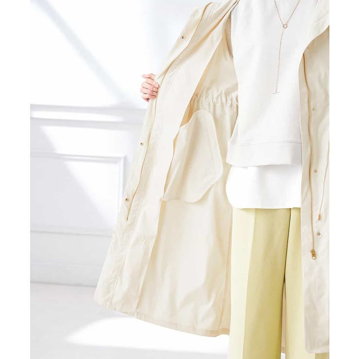 ドロストフーディーロングコート | a.v.v【WOMEN】 | 詳細画像22 