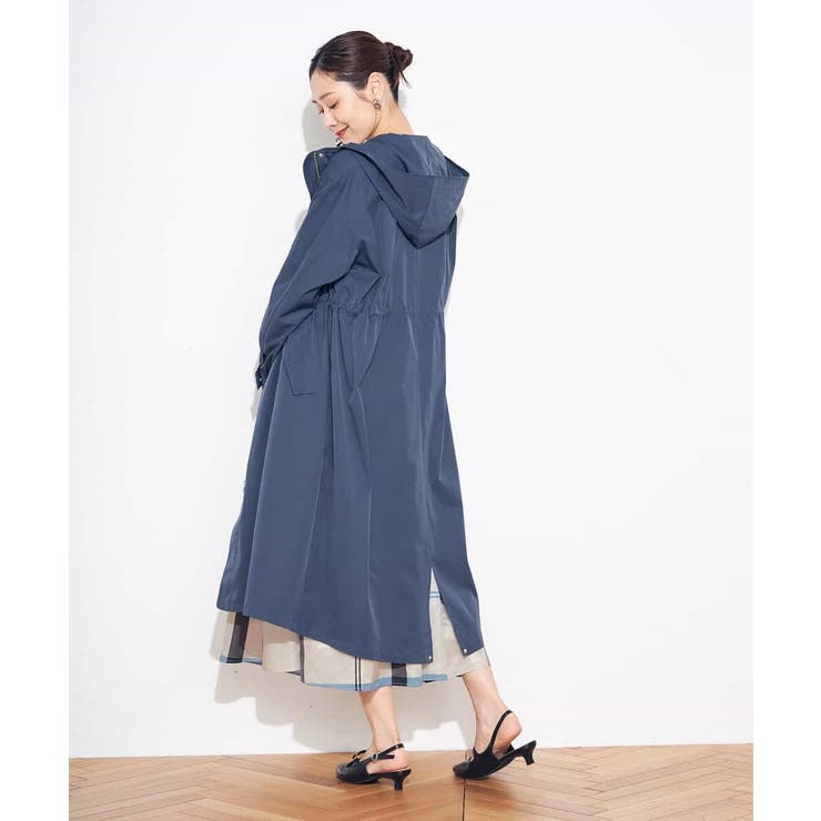 ドロストフーディーロングコート | a.v.v【WOMEN】 | 詳細画像4 