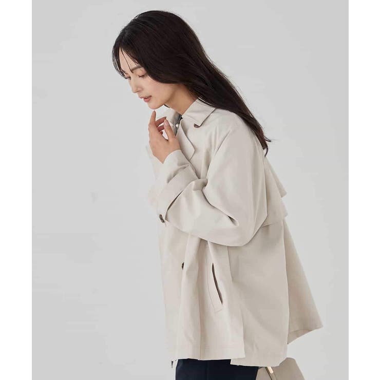 ミドルトレンチコート | a.v.v【WOMEN】 | 詳細画像4 