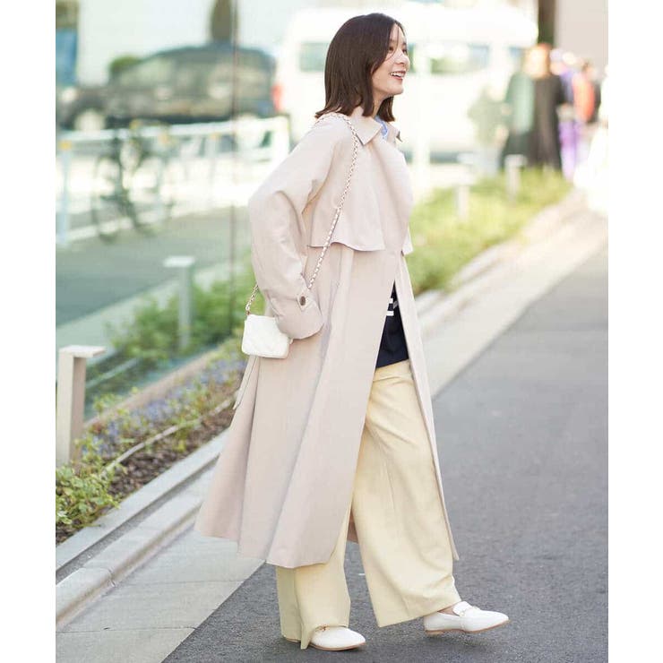 ゆるロングトレンチコート | a.v.v【WOMEN】 | 詳細画像13 