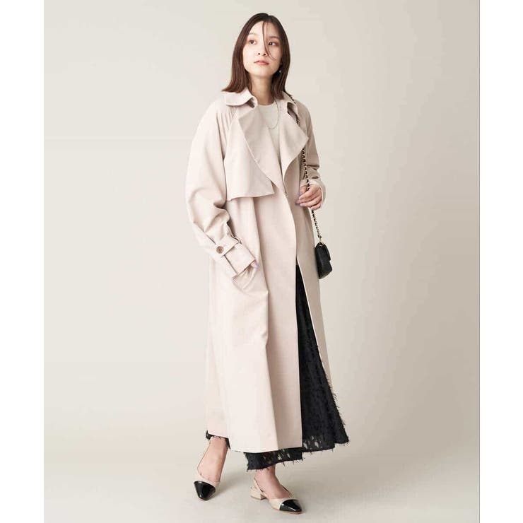 ゆるロングトレンチコート | a.v.v【WOMEN】 | 詳細画像18 