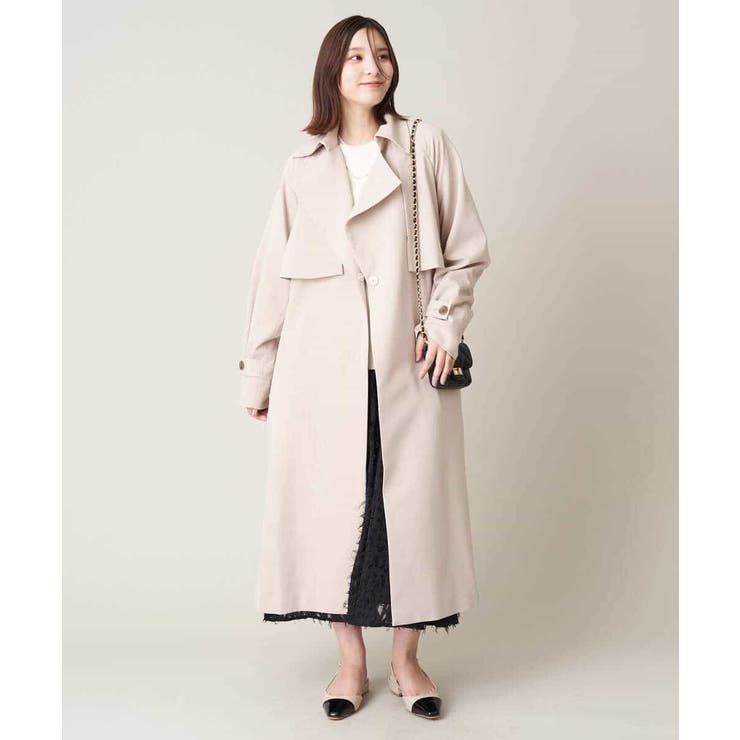 ゆるロングトレンチコート | a.v.v【WOMEN】 | 詳細画像19 