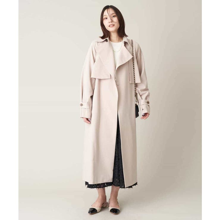 ゆるロングトレンチコート | a.v.v【WOMEN】 | 詳細画像20 