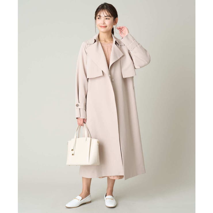 ゆるロングトレンチコート | a.v.v【WOMEN】 | 詳細画像23 