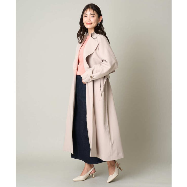 ゆるロングトレンチコート | a.v.v【WOMEN】 | 詳細画像28 