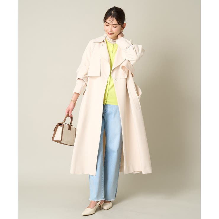 ゆるロングトレンチコート | a.v.v【WOMEN】 | 詳細画像29 