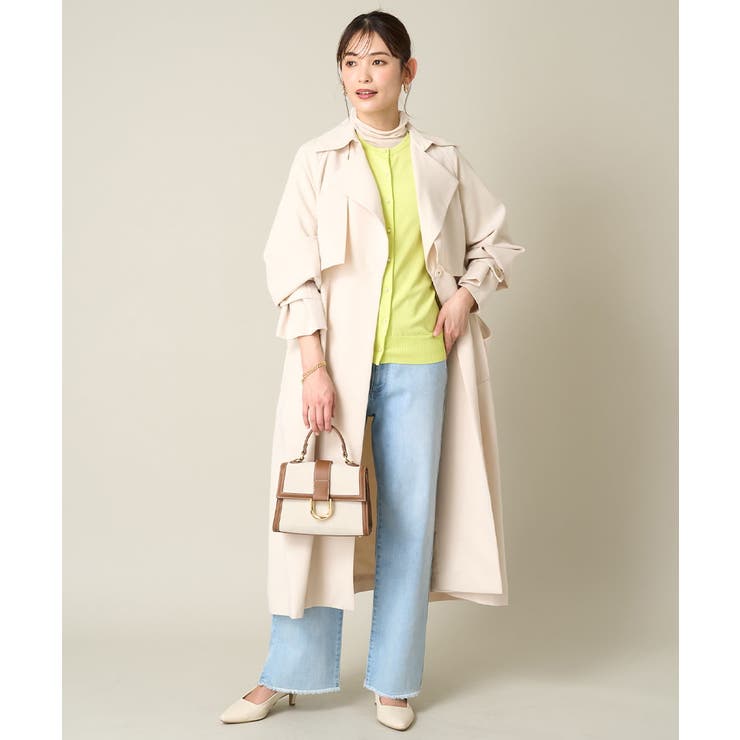 ゆるロングトレンチコート | a.v.v【WOMEN】 | 詳細画像30 