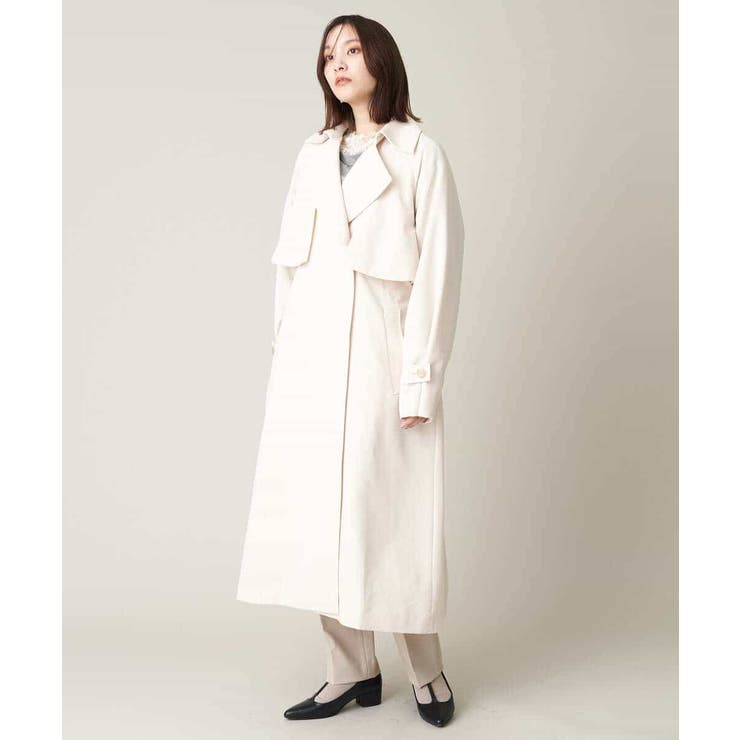 ゆるロングトレンチコート | a.v.v【WOMEN】 | 詳細画像36 