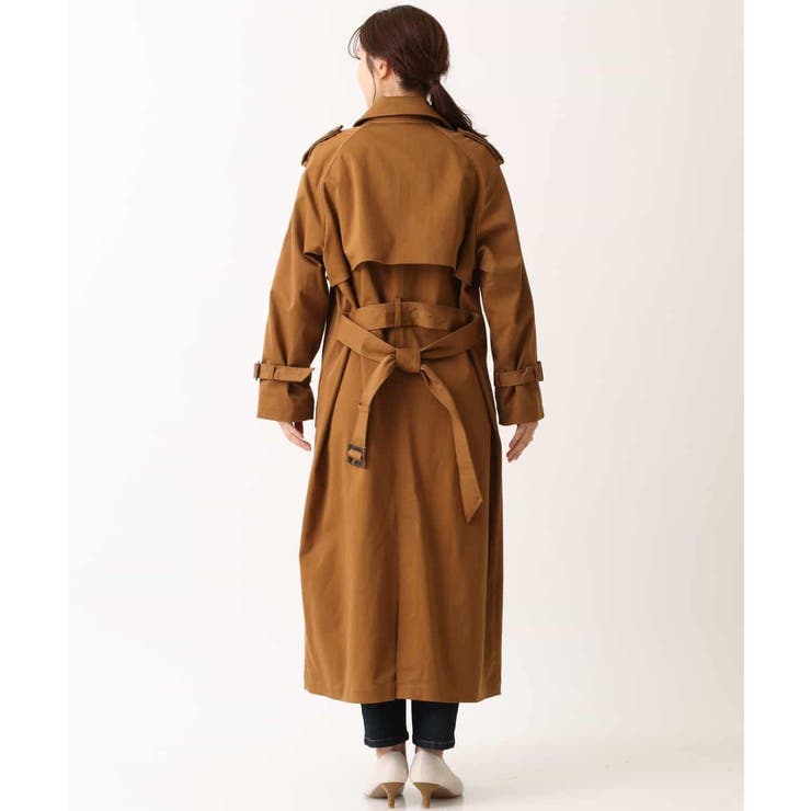 ラグランロングトレンチコート[品番：ITKW0000573]｜a.v.v【WOMEN