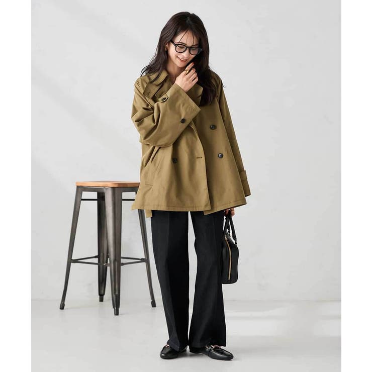 【微撥水】ミドルトレンチコート | a.v.v【WOMEN】 | 詳細画像12 