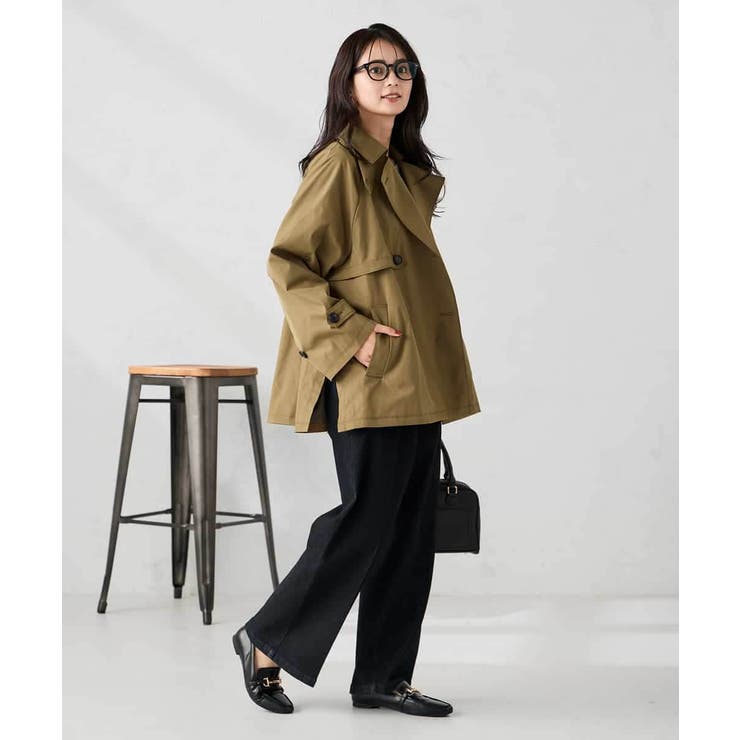 【微撥水】ミドルトレンチコート | a.v.v【WOMEN】 | 詳細画像13 