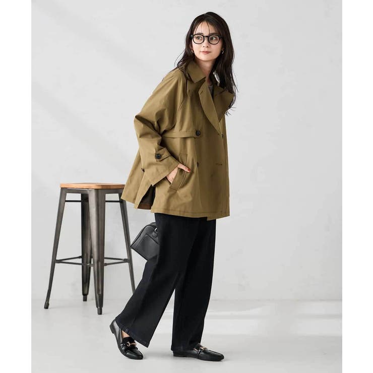 【微撥水】ミドルトレンチコート | a.v.v【WOMEN】 | 詳細画像14 
