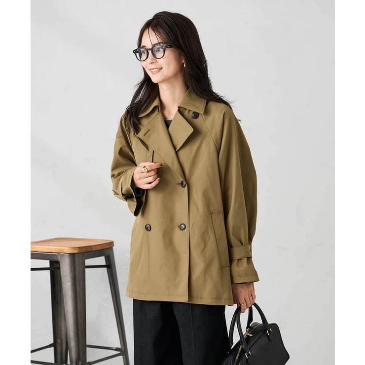 【微撥水】ミドルトレンチコート | a.v.v【WOMEN】 | 詳細画像4 