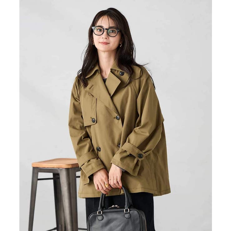 【微撥水】ミドルトレンチコート | a.v.v【WOMEN】 | 詳細画像5 