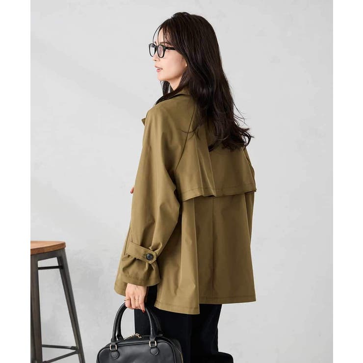 【微撥水】ミドルトレンチコート | a.v.v【WOMEN】 | 詳細画像7 