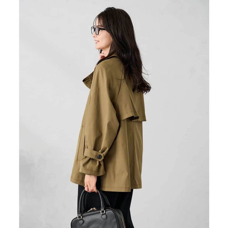 【微撥水】ミドルトレンチコート | a.v.v【WOMEN】 | 詳細画像8 