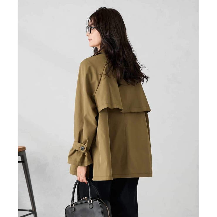 【微撥水】ミドルトレンチコート | a.v.v【WOMEN】 | 詳細画像9 