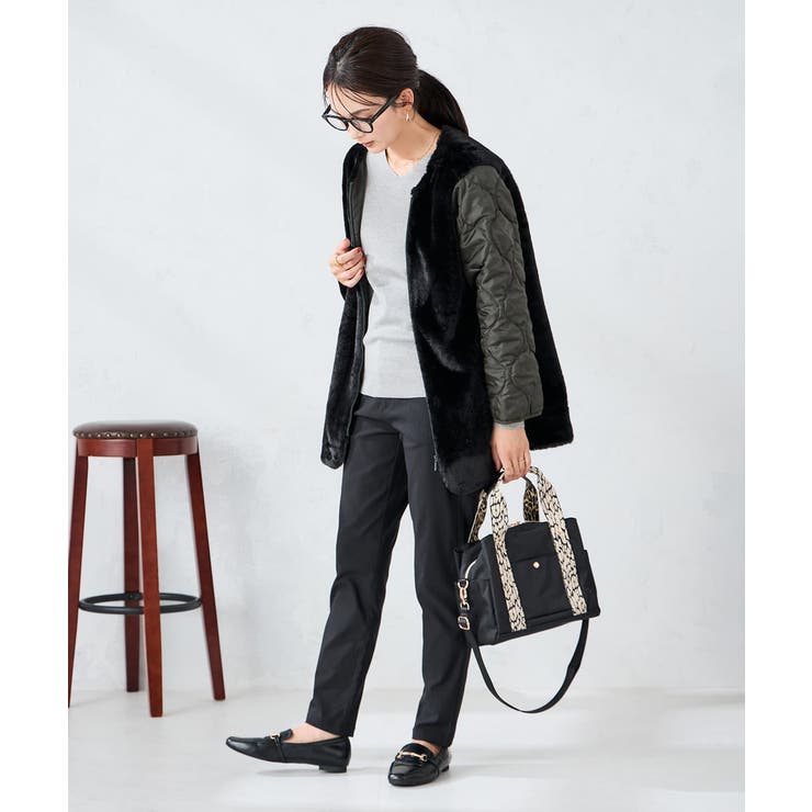 ライナー付きモッズコート | a.v.v【WOMEN】 | 詳細画像10 