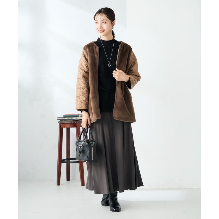 ライナー付きモッズコート | a.v.v【WOMEN】 | 詳細画像22 