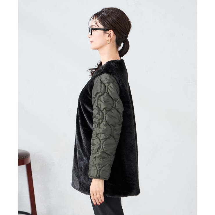 ライナー付きモッズコート | a.v.v【WOMEN】 | 詳細画像36 