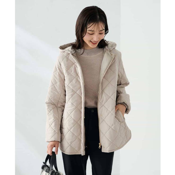 キルティングミドルコート | a.v.v【WOMEN】 | 詳細画像12 