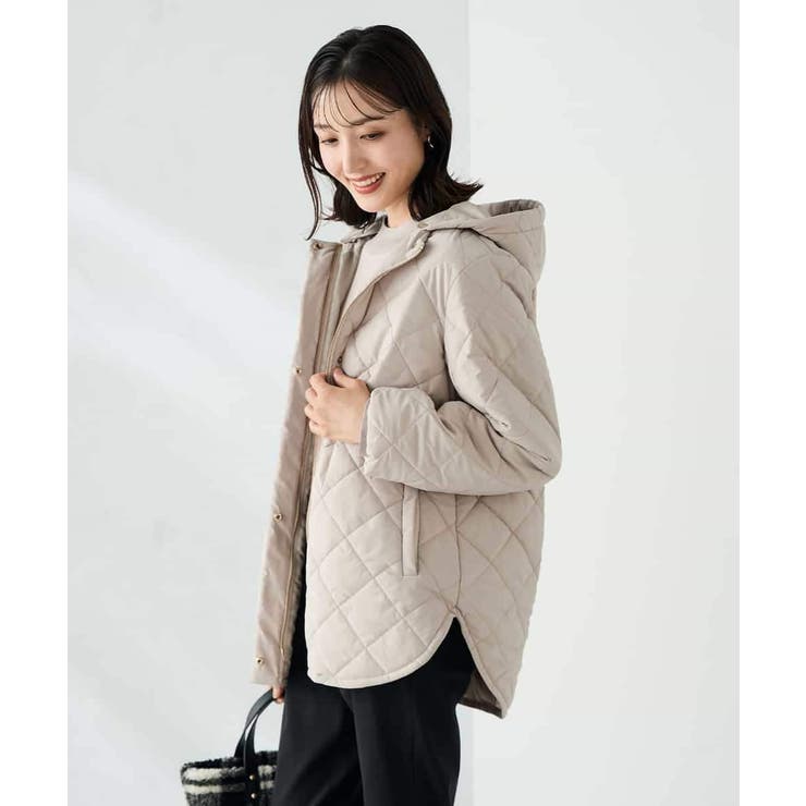 キルティングミドルコート | a.v.v【WOMEN】 | 詳細画像14 