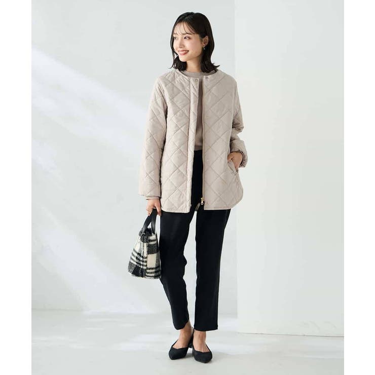 キルティングミドルコート | a.v.v【WOMEN】 | 詳細画像18 