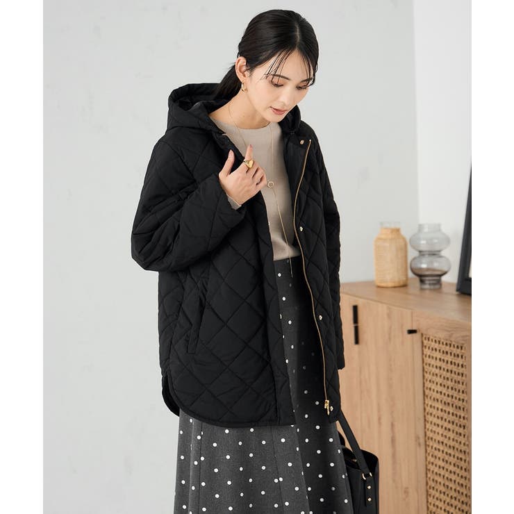 キルティングミドルコート | a.v.v【WOMEN】 | 詳細画像2 