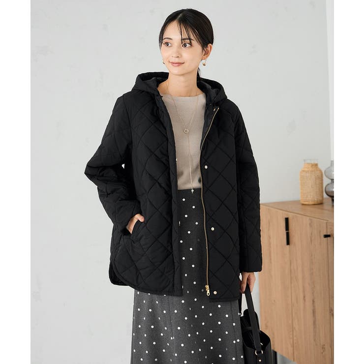 キルティングミドルコート | a.v.v【WOMEN】 | 詳細画像3 