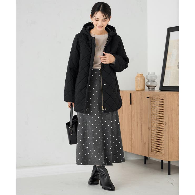 キルティングミドルコート | a.v.v【WOMEN】 | 詳細画像5 