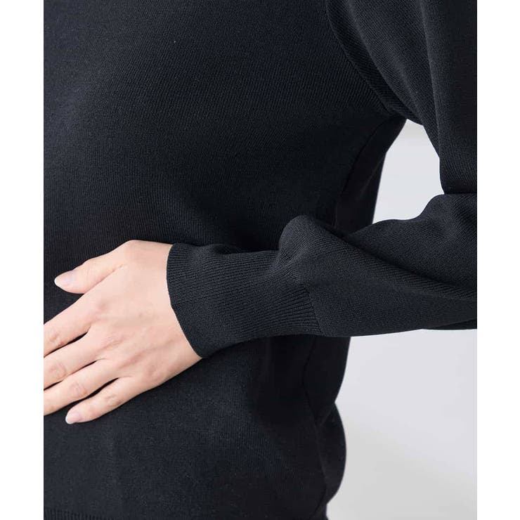【低身長サイズ】【WEB限定 洗える UVカット】ボートネックパフスリーブニット | a.v.v【WOMEN】 | 詳細画像37 
