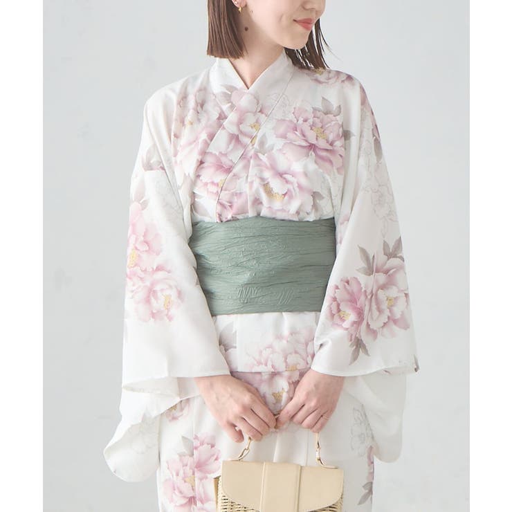 二部式で簡単に着られる！セパレート浴衣 3点セット【接触冷感 洗える | a.v.v【WOMEN】 | 詳細画像42 