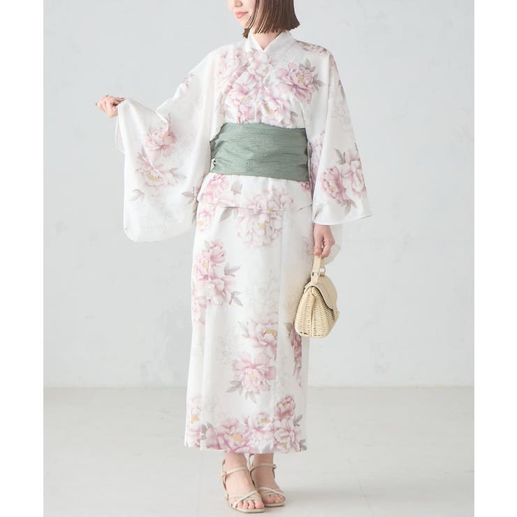 二部式で簡単に着られる！セパレート浴衣 3点セット【接触冷感 洗える | a.v.v【WOMEN】 | 詳細画像45 
